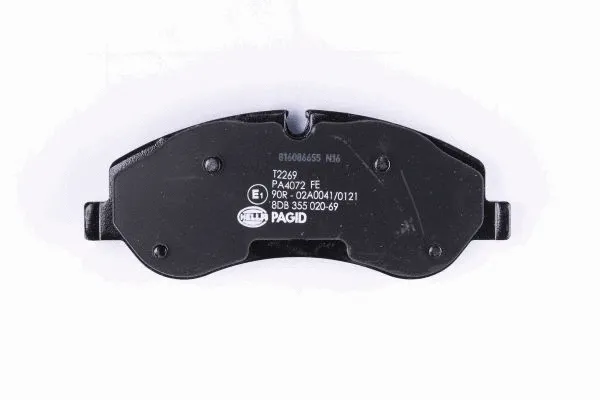 Brake Pad Set, disc brake (8DB 355 020-691)
