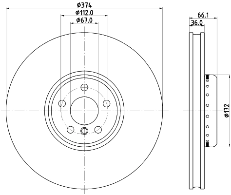 Brake Disc (8DD 355 126-471)