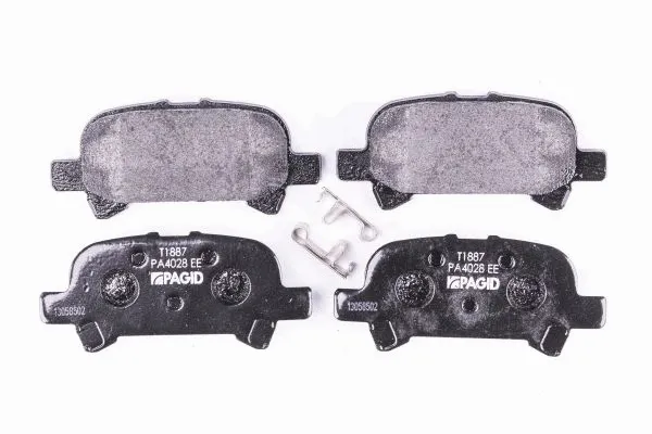 Brake Pad Set, disc brake (8DB 355 014-751)