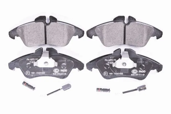 Brake Pad Set, disc brake (8DB 355 014-481)