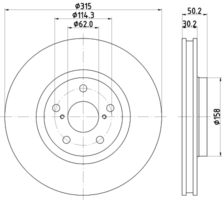 Brake Disc (8DD 355 122-241)