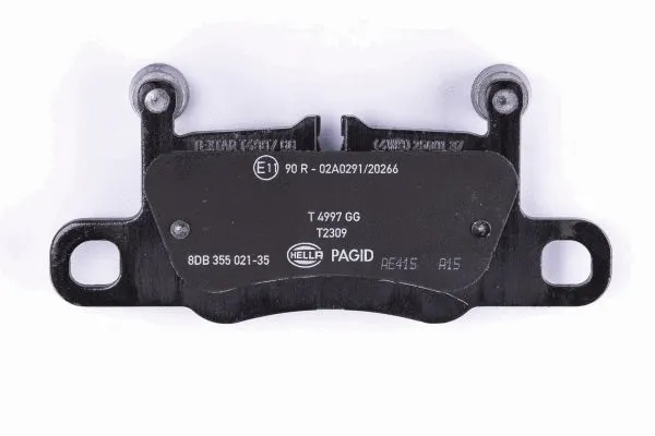 Brake Pad Set, disc brake (8DB 355 021-351)