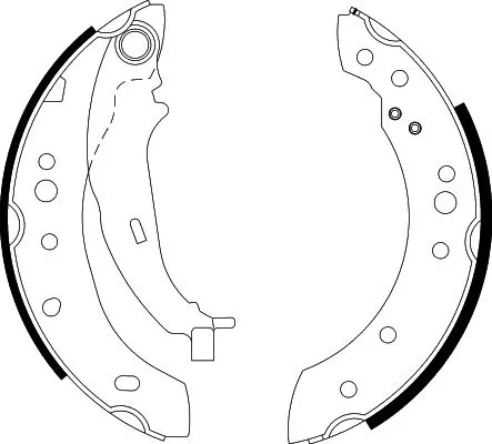 Brake Shoe Set (8DB 355 000-271)