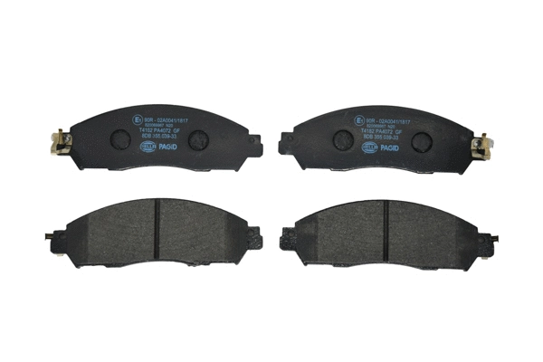 Brake Pad Set, disc brake (8DB 355 039-331)