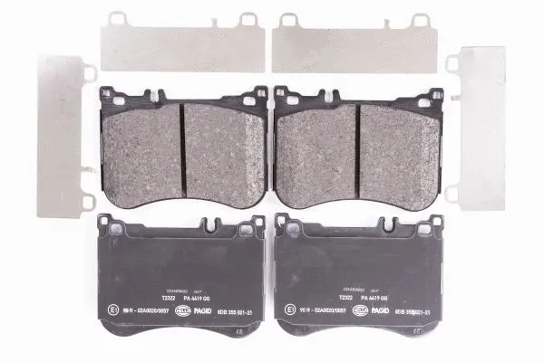 Brake Pad Set, disc brake (8DB 355 021-211)