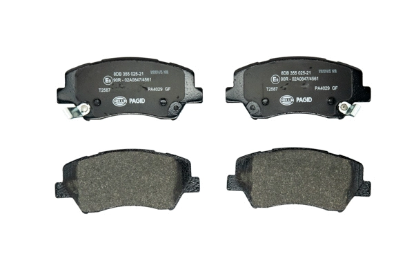 Brake Pad Set, disc brake (8DB 355 025-211)