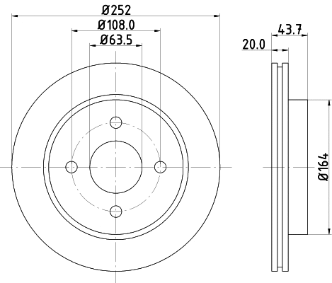 Brake Disc (8DD 355 103-391)