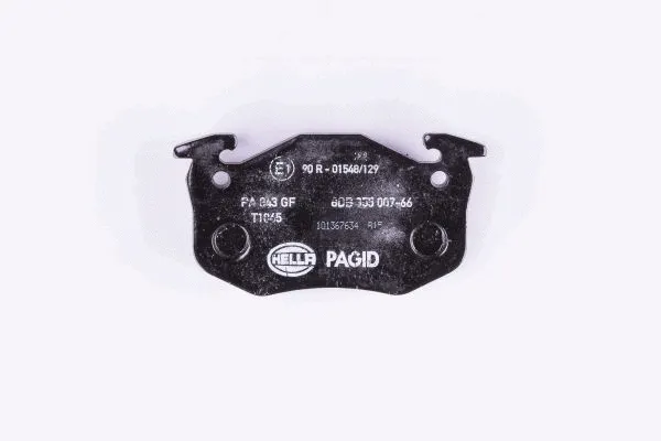 Brake Pad Set, disc brake (8DB 355 007-661)