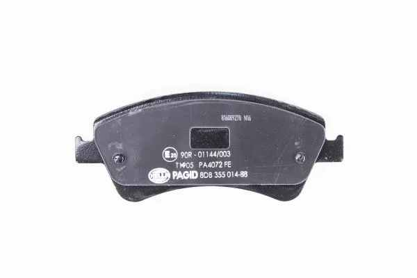 Brake Pad Set, disc brake (8DB 355 014-881)