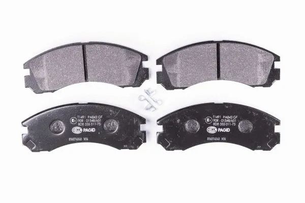 Brake Pad Set, disc brake (8DB 355 011-751)