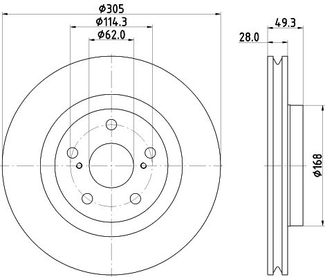 Brake Disc (8DD 355 135-241)