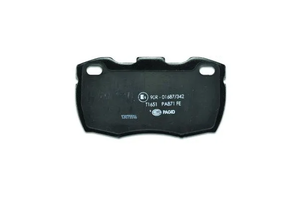 Brake Pad Set, disc brake (8DB 355 012-871)