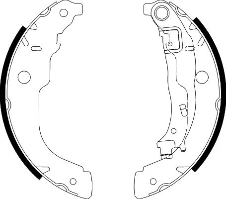 Brake Shoe Set (8DB 355 003-031)