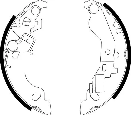 Brake Shoe Set (8DB 355 002-571)