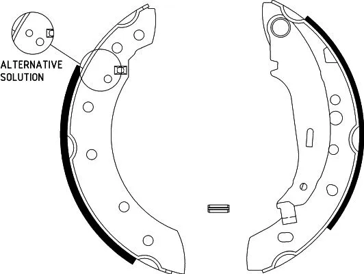 Brake Shoe Set (8DB 355 002-771)