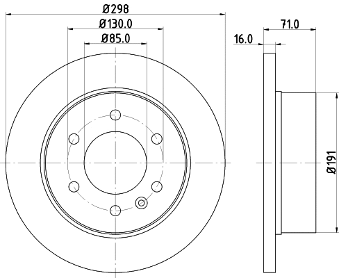 Brake Disc (8DD 355 124-321)