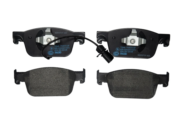 Brake Pad Set, disc brake (8DB 355 024-951)
