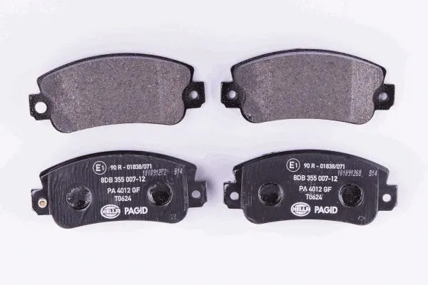 Brake Pad Set, disc brake (8DB 355 007-121)
