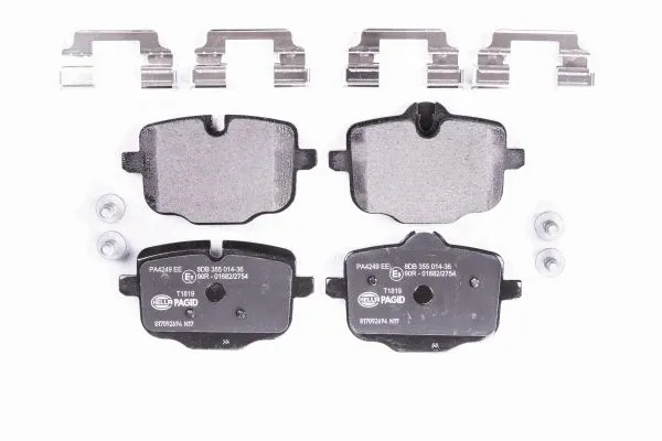 Brake Pad Set, disc brake (8DB 355 014-361)