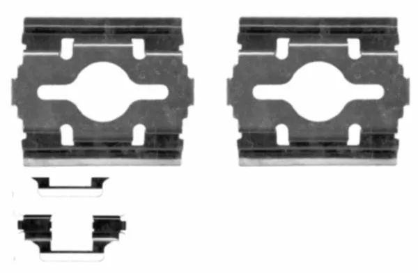 Accessory Kit, disc brake pad (8DZ 355 203-581)