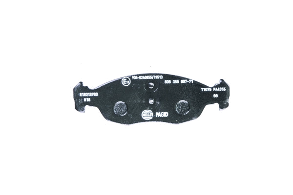 Brake Pad Set, disc brake (8DB 355 007-711)