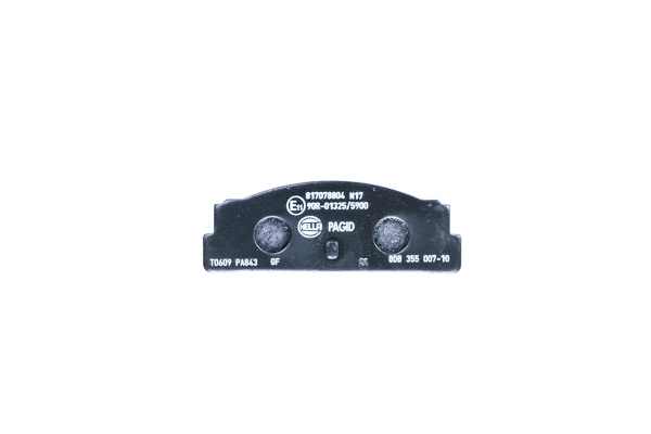 Brake Pad Set, disc brake (8DB 355 007-101)