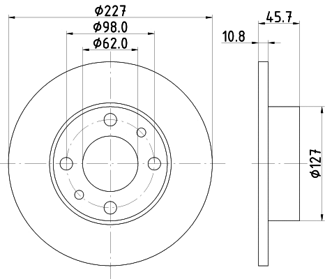 Brake Disc (8DD 355 100-361)