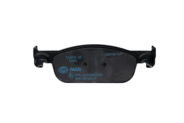 Brake Pad Set, disc brake (8DB 355 025-471)