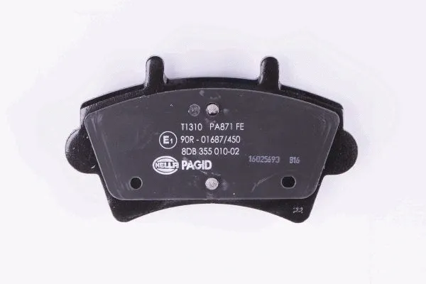 Brake Pad Set, disc brake (8DB 355 010-021)