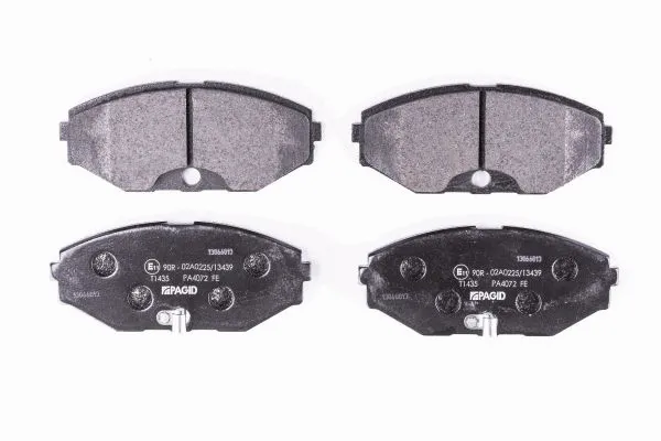 Brake Pad Set, disc brake (8DB 355 011-181)