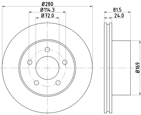 Brake Disc (8DD 355 108-591)