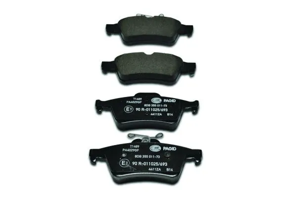 Brake Pad Set, disc brake (8DB 355 011-731)