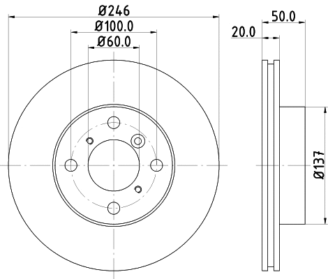 Brake Disc (8DD 355 107-391)