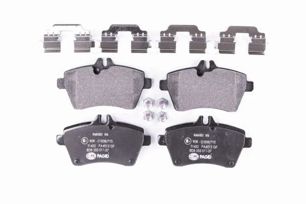 Brake Pad Set, disc brake (8DB 355 011-371)