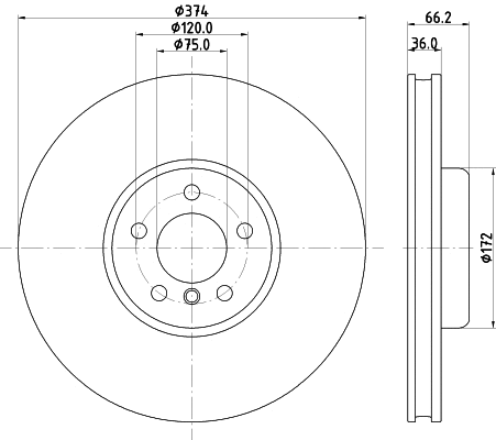 Brake Disc (8DD 355 132-961)