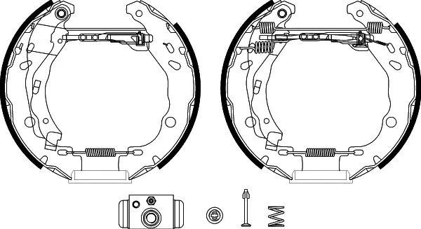 Brake Shoe Set (8DB 355 022-521)
