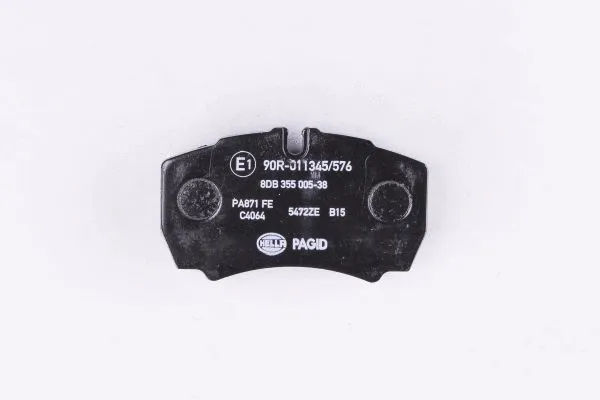 Brake Pad Set, disc brake (8DB 355 005-381)