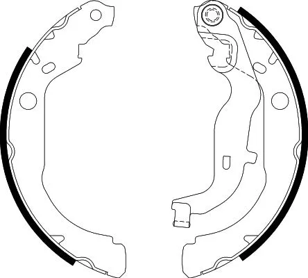 Brake Shoe Set (8DB 355 022-261)