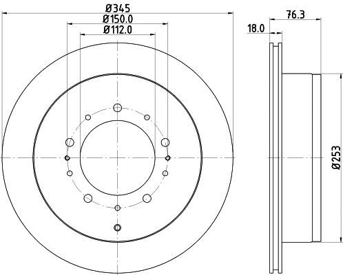 Brake Disc (8DD 355 116-331)
