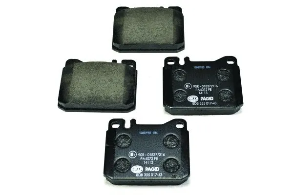 Brake Pad Set, disc brake (8DB 355 017-431)