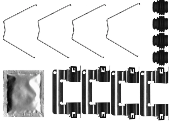 Accessory Kit, disc brake pad (8DZ 355 207-261)