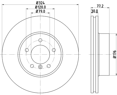 Brake Disc (8DD 355 123-791)