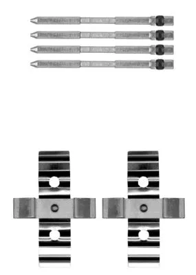 Accessory Kit, disc brake pad (8DZ 355 205-261)
