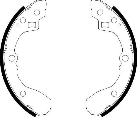 Brake Shoe Set (8DB 355 002-931)