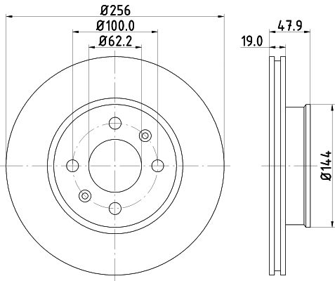 Brake Disc (8DD 355 112-471)