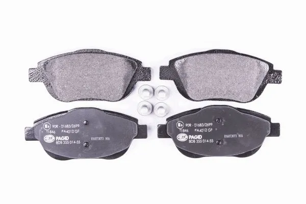 Brake Pad Set, disc brake (8DB 355 014-551)
