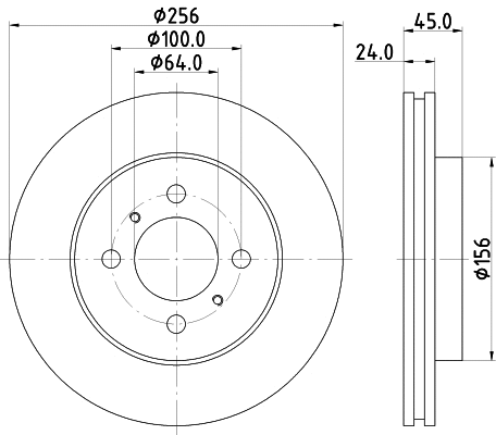 Brake Disc (8DD 355 133-991)