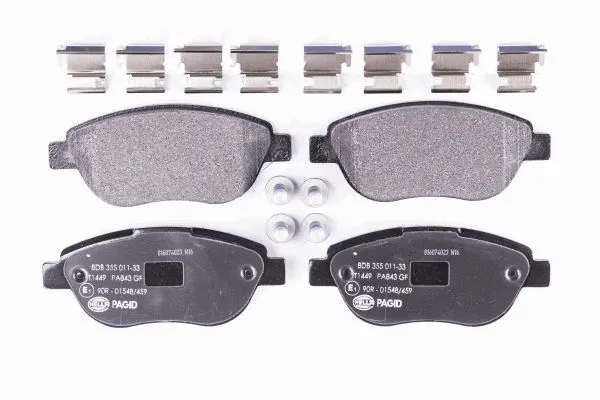 Brake Pad Set, disc brake (8DB 355 011-331)