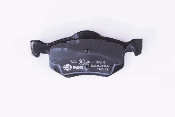 Brake Pad Set, disc brake (8DB 355 010-141)