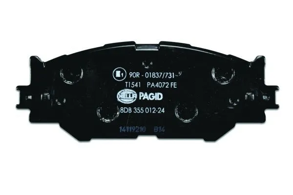 Brake Pad Set, disc brake (8DB 355 012-241)